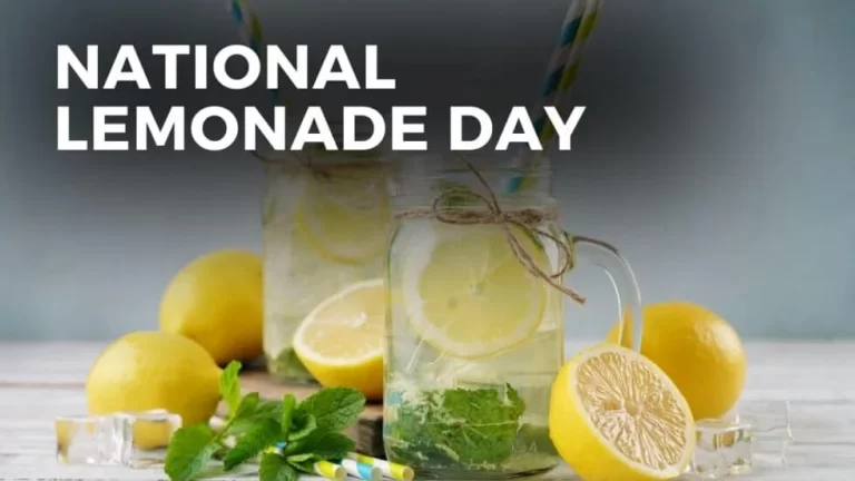 August 20 National Lemonade Day #LemonadeDay