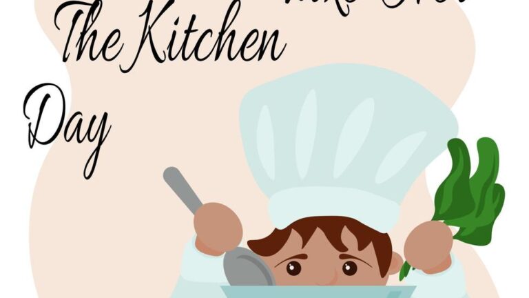 September 13 National Kids Take Over The Kitchen Day #KidsTakeOverTheKitchenDay