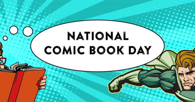 September 25 National Comic Book Day #NationalComicBookDay