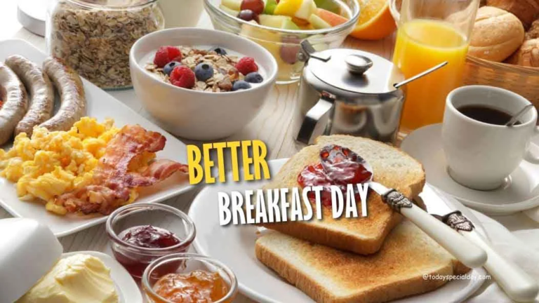 September 26 Better Breakfast Day and National Pancake Day